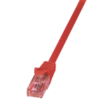 LogiLink 0.25m Cat.6 U/UTP networking cable Red Cat6 U/UTP (UTP)