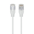 Ubiquiti UACC-Cable-Patch-EL-C6A-0.15M-W networking cable Translucent, White Cat6a