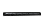 Lanview LVR-CAT6A-UTP-LSA computer case Black