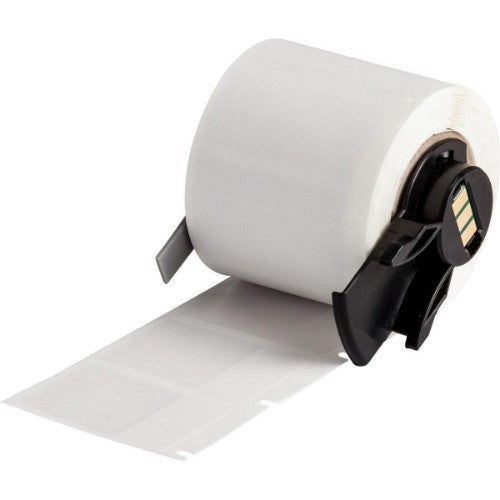 Brady M6-31-427 printer label Transparent, White Self-adhesive printer label