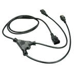 Lindy 1m IEC Splitter Cable IEC C14 to 2 x IEC C13
