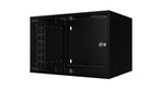 Lanview RUM07U40MNBL rack cabinet 7U Wall mounted rack Black