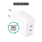 eSTUFF ES637035 mobile device charger Smartphone White AC Fast charging Indoor