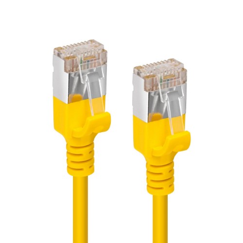 Microconnect V-FTP6A03Y-SLIM networking cable Yellow 3 m Cat6a U/FTP (STP)