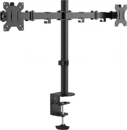 Vision VFM-DPD2B monitor mount / stand 68.6 cm (27") Black Desk