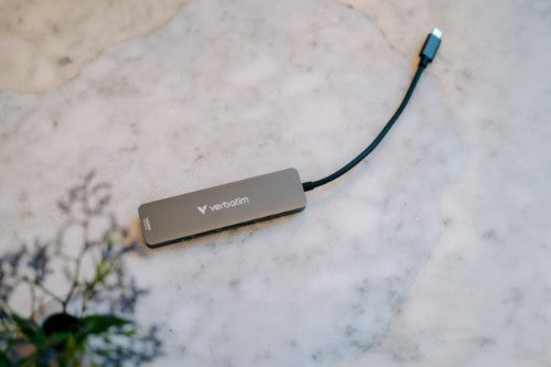 Verbatim USB-C Essentials Multiport Hub 6 ports: HDMI, USB-C PD, USB-A 3.2 Gen 1, USB-A, SD & microSD