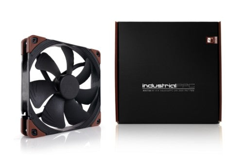 Noctua NF-A14 INDUSTRIALPPC-2000 Computer case Fan 14 cm Black, Brown 1 pc(s)