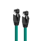 Microconnect MC-SFTP8010G networking cable Green 10 m Cat8.1 S/FTP (S-STP)