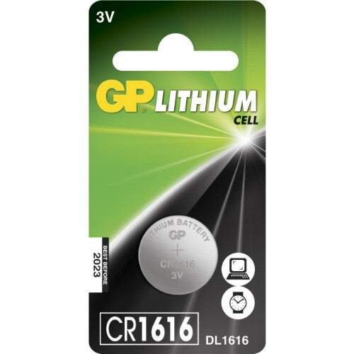 GP Batteries 2181 household battery Single-use battery CR1616 Lithium