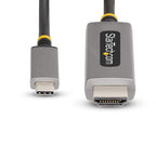 StarTech.com 10ft (3m) USB-C to HDMI Adapter Cable, 8K 60Hz, 4K 144Hz, HDR10, USB Type-C to HDMI 2.1 Video Converter Cable, USB-C DP Alt Mode/USB4/Thunderbolt Compatible - USB-C Laptop to HDMI