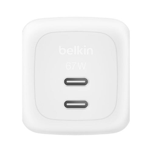 Belkin WCH020KQ2MWH-B6 mobile device charger Universal White AC Fast charging Indoor