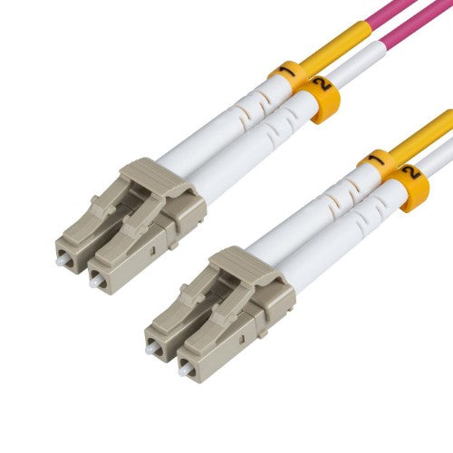 Microconnect FIB4404002P InfiniBand/fibre optic cable 0.2 m LC Pink