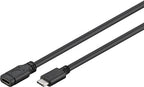 Microconnect USB3.1CC2EX USB cable USB 3.2 Gen 1 (3.1 Gen 1) 2 m USB C Black