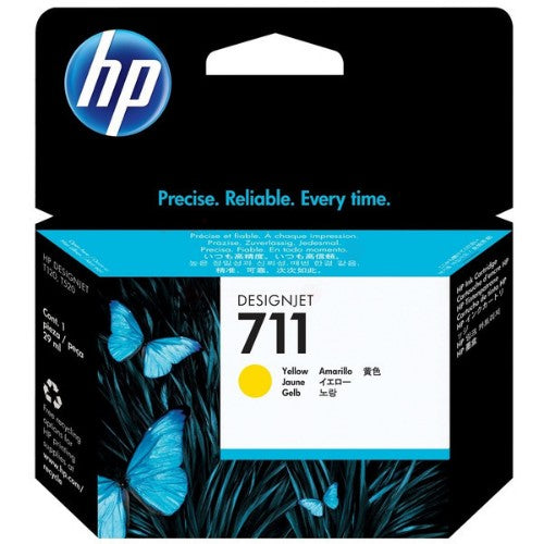 HP CZ132A/711 Ink cartridge yellow 29ml for HP DesignJet T 520