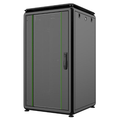 Lanview RDL20U66BL rack cabinet 20U Freestanding rack Black