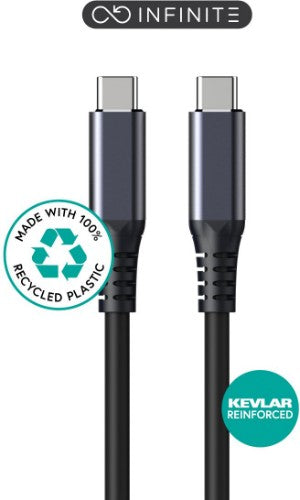eSTUFF ES604520 USB cable USB4 Gen 3x2 1.2 m USB C 40 Gbit/s 240 W Black