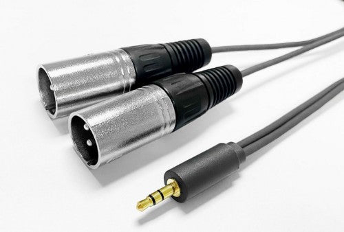 Vivolink PROMJXLRS15 audio cable 15 m 3.5mm XLR Black