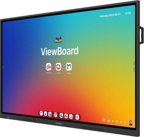 Viewsonic IFP7534 interactive whiteboard 190.5 cm (75") 3840 x 2160 pixels Touchscreen Black