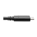 Tripp Lite U420-003-G2-5A USB-C Cable (M/M) - USB 3.2, Gen 2 (10 Gbps), 5A (100W) Rating, Thunderbolt 3 Compatible, 3 ft. (0.91 m)
