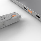 Lindy USB Type A Port Blocker Key, Orange