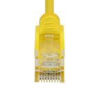 StarTech.com 5m Yellow Slim CAT6 Ethernet Cable, Snagless, 100W PoE, UTP, LSZH, 28AWG Pure Bare Copper Wire, Slim RJ45 Network Patch Cord w/Strain Reliefs, Individually Tested