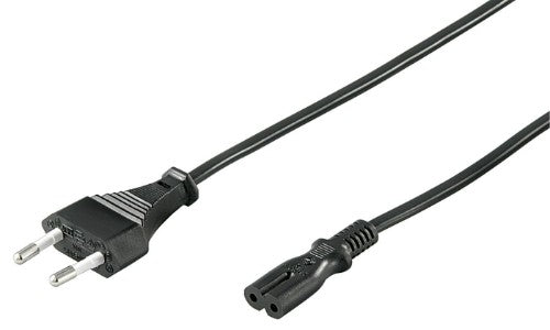 Microconnect PE030712 power cable Black 1.2 m Power plug type C C7 coupler