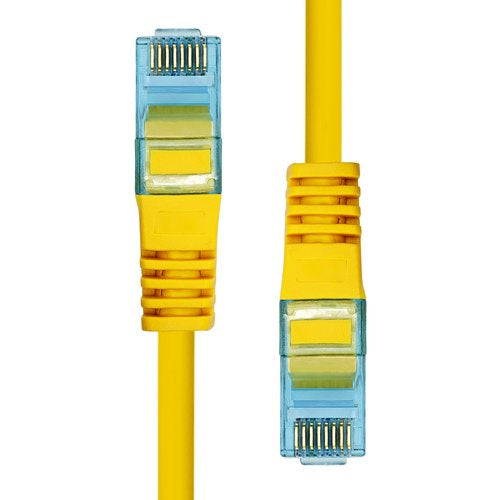 ProXtend CAT6A U/UTP CU LSZH Ethernet Cable Yellow 15M