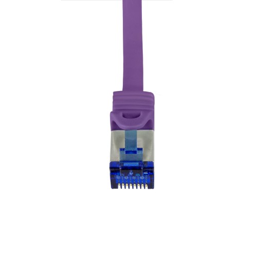 LogiLink C6A049S networking cable Purple 1.5 m Cat6a S/FTP (S-STP)