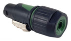 Equip 4-Pole speakON cable connector, Black