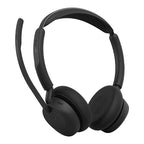 Jabra Evolve3 45 MS - USB-C with Dongle - Stereo (Charging Stand)