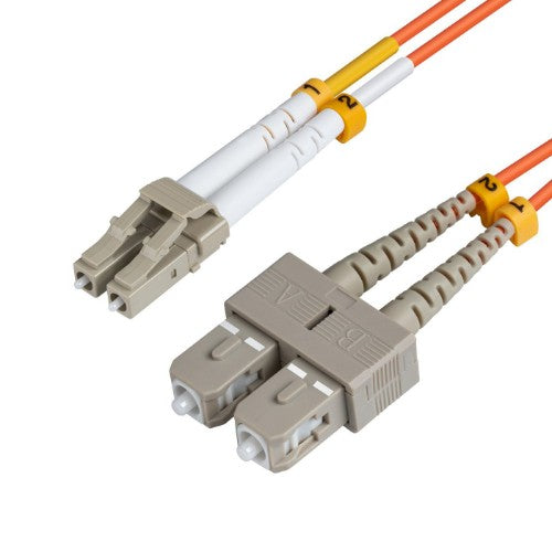 Microconnect FIB422010-2 InfiniBand/fibre optic cable 10 m LC SC Orange