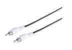 Microconnect AUDC05G audio cable 5 m RCA Black