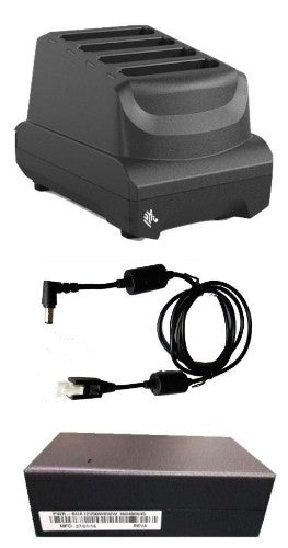 Zebra 4-Slot Battery Charging Cradle battery charger Smartphone battery AC