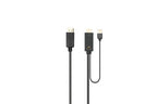 Microconnect HDMI-DP-CON3 video cable adapter 3 m HDMI Type A (Standard) DisplayPort Black