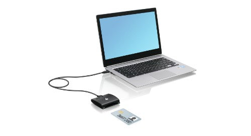 iogear GSR205 smart card reader Indoor USB 3.2 Gen 1 (3.1 Gen 1) Black
