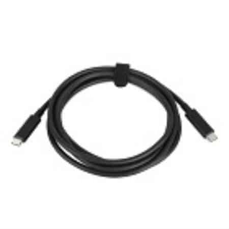 Lenovo 4X90Q59480 USB cable USB 3.2 Gen 1 (3.1 Gen 1) 2 m USB C 5 Gbit/s Black