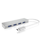ICY BOX IB-HUB1425-C3 USB 3.2 Gen 1 (3.1 Gen 1) Type-C 5000 Mbit/s Silver