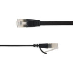 LinkIT STP-FL6A-00350-BLK networking cable Black 3.5 m Cat6a U/FTP (STP)