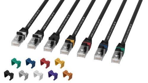 Lanview LV-UTP6A005B networking cable Black 0.5 m Cat6a U/UTP (UTP)