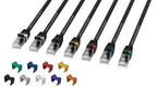 Lanview LV-UTP6A02B networking cable Black 2 m Cat6a U/UTP (UTP)