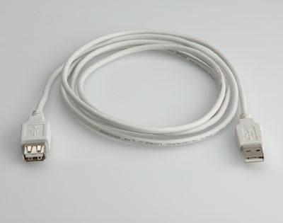 VALUE USB 2.0 Cable, A - A, M/F 3 m