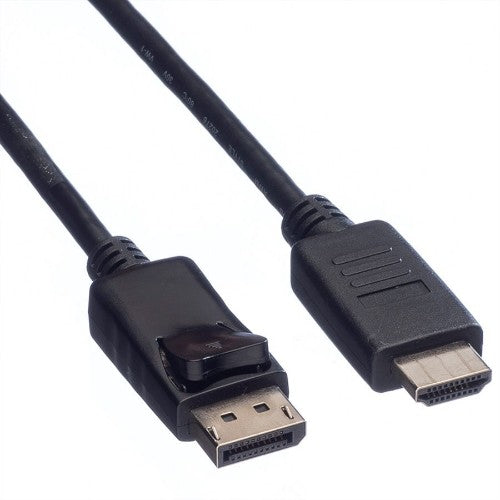 VALUE DisplayPort Cable, DP - HDTV, M/M, 2 m