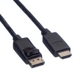 VALUE DisplayPort Cable, DP - HDTV, M/M, 2 m