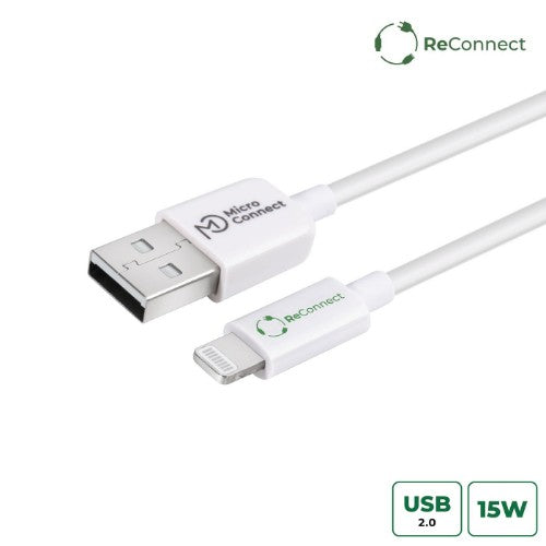 Microconnect ECO-LIGHTNING0.15 lightning cable 0.15 m White
