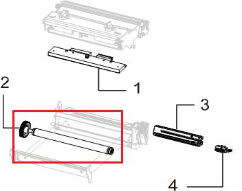 TSC Platen Roller