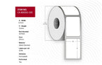 Capture CA-800262-205 printer label White