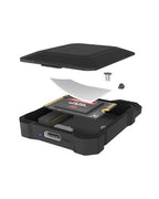 ICY BOX IB-1601MP-CU31 storage drive enclosure SSD enclosure Black M.2