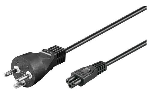 Microconnect PE120819 power cable Black 1.8 m Power plug type K C5 coupler