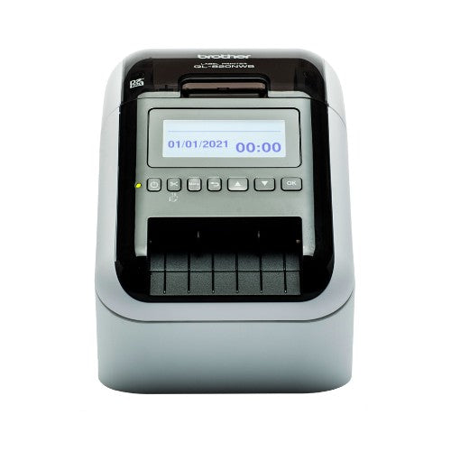 Brother QL-820NWBCVM label printer Direct thermal Colour 300 x 600 DPI 176 mm/sec Wired & Wireless Ethernet LAN DK Wi-Fi Bluetooth
