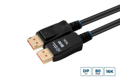 Microconnect MC-DP-MMG-100V2.1 DisplayPort cable 1 m Black
